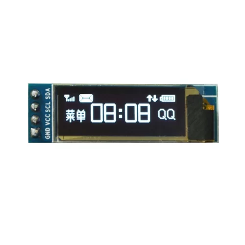 0.91 inch I2C/IIC 128×32 Blue OLED Display Module