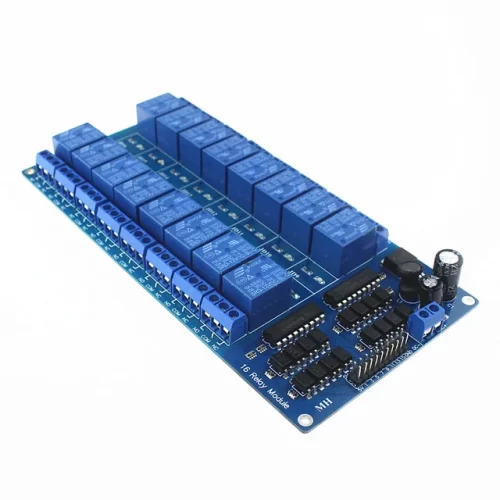 16 Channel 5V Relay Module with Optocoupler