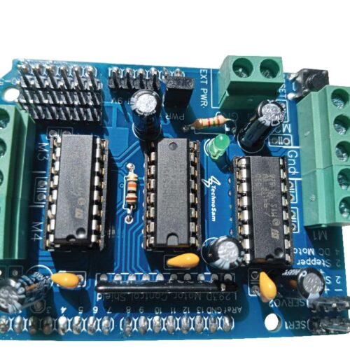 L293D Motor Driver Servo Shield for Arduino (Green Connector)