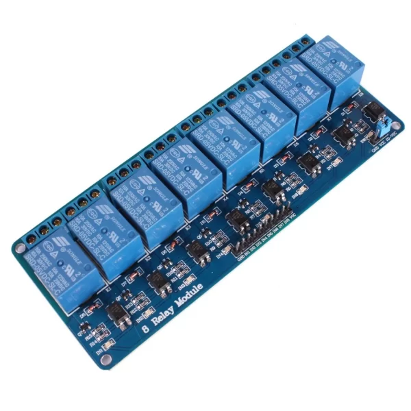 8 Channel 5V Relay Module with Optocoupler