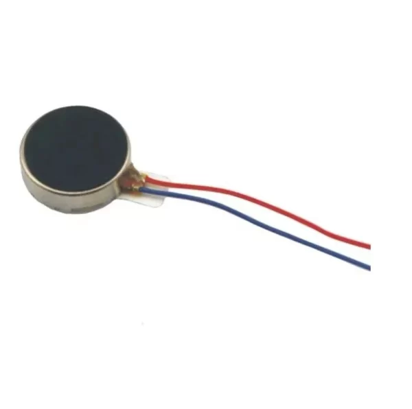 ERM Coin Vibration Motor 8mm Dia.,3.4mm Width wire length 26mm