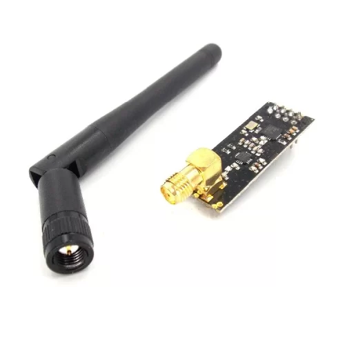 NRF24L01 2.4GHz PA+LNA SMA Wireless Transceiver Module with Antenna