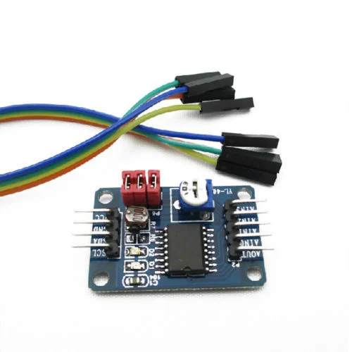 PCF8591 Module Analog to Digital / Digital-Analog Converter Module with F-F Jumper Wire