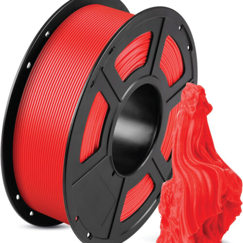 PLA Pro 3D Printer Filament (Virtual) – Red