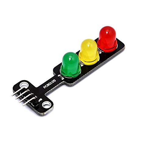 LED Traffic Lights Signal Module Digital Signal Output Traffic Light Module for Project