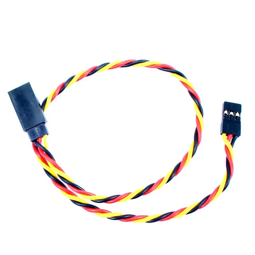 SafeConnect Twisted 15CM 22AWG Servo Lead Extension (JR) Cable